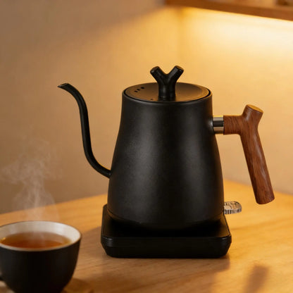1000W Fast Electric Kettle, 1L Capacity, 304 Stainless Steel, One-Touch Boil & Dry Burn Protection