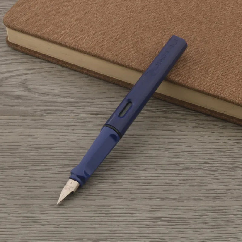 High Quality Brand Jinhao Fashion Fountain Pen Starry Plastic Finance Classic Macaron Pink EF Ink Pen Office School Supplies New