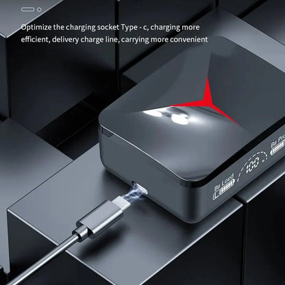 TWS M90 Bluetooth Earphone Wireless Headphone Touch Control Gaming Headsets 9D HIFI Stereo Sound Noise Reduction With Microphone