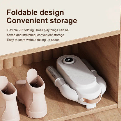 Smart Shoe Dryer Digital Display Shoe Drier Home Dryer for Shoes Shoe Warmer Essential for Plum Rain Season