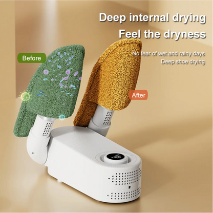 Smart Shoe Dryer Digital Display Shoe Drier Home Dryer for Shoes Shoe Warmer Essential for Plum Rain Season