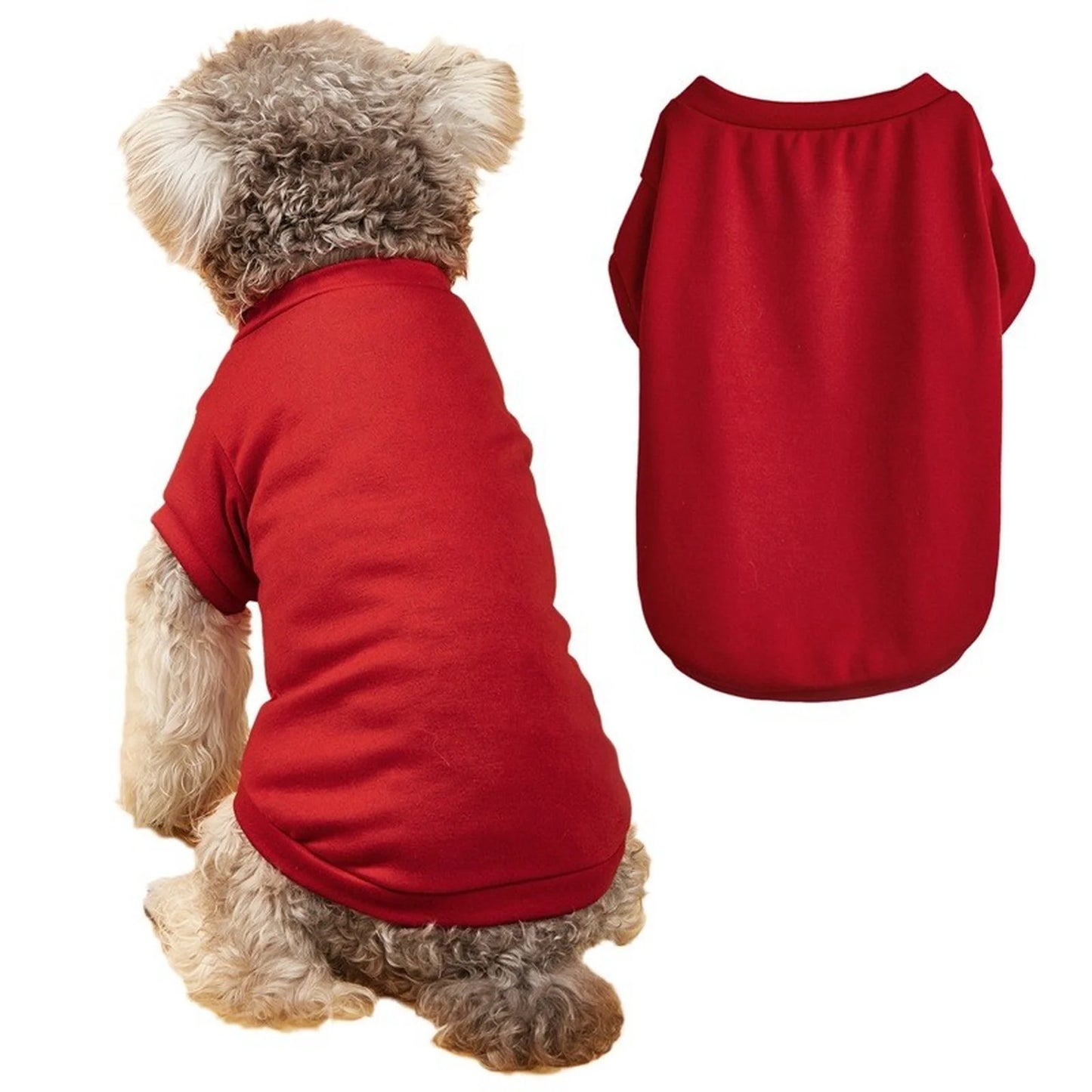 Breathable Dog T-shirt Solid Comfortable Thin Vest For Dogs Cute Summer Pet Clothes Dog Vest Tops Pet Supplies