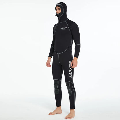 3MM diving suit men's and women's thickened diving suit men's warm hooded swimming wet suit surfing suit jellyfish suit