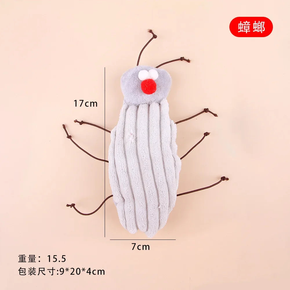 고양이 장난감 Pet Supplies Caterpillar Shaped Plush Cat Toy Contains Catnip Self Pleasure Boredom Relief Cat Toys Interactive