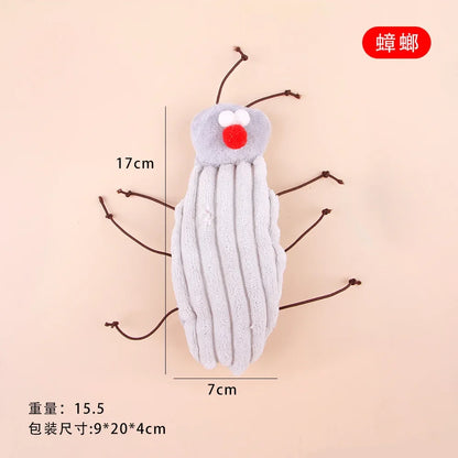 고양이 장난감 Pet Supplies Caterpillar Shaped Plush Cat Toy Contains Catnip Self Pleasure Boredom Relief Cat Toys Interactive