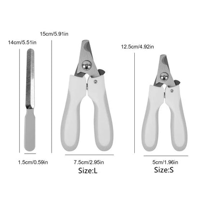 Pets Nail Clipper Dog Cat Nail Clippers Pet Claw Care Grooming Pet Supplies Dog Grooming Когтерезка Для Котов
