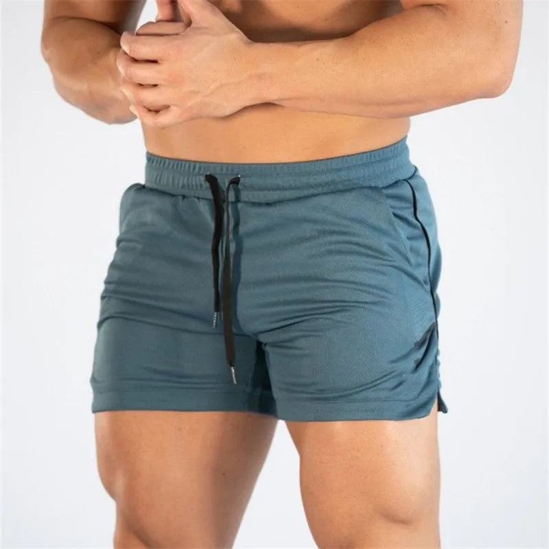2023 Sports Trendy Men's Pants Summer Men's Sports Plus Size Mesh Breathable Shorts Running Beach Pants