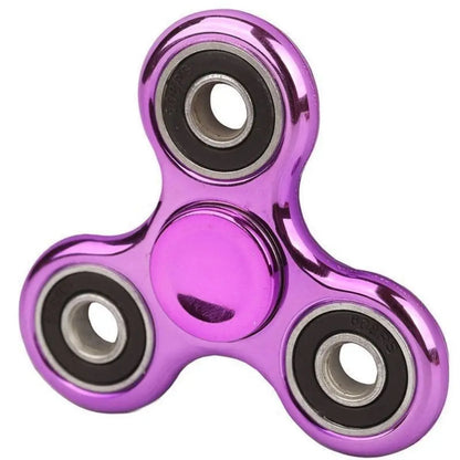 Cool Fidget Spinner EDC Spinner For Bulk Anxiety Autism ADHD Anti Stress Tri-Spinner High Quality Adult Kids Toys Accessories