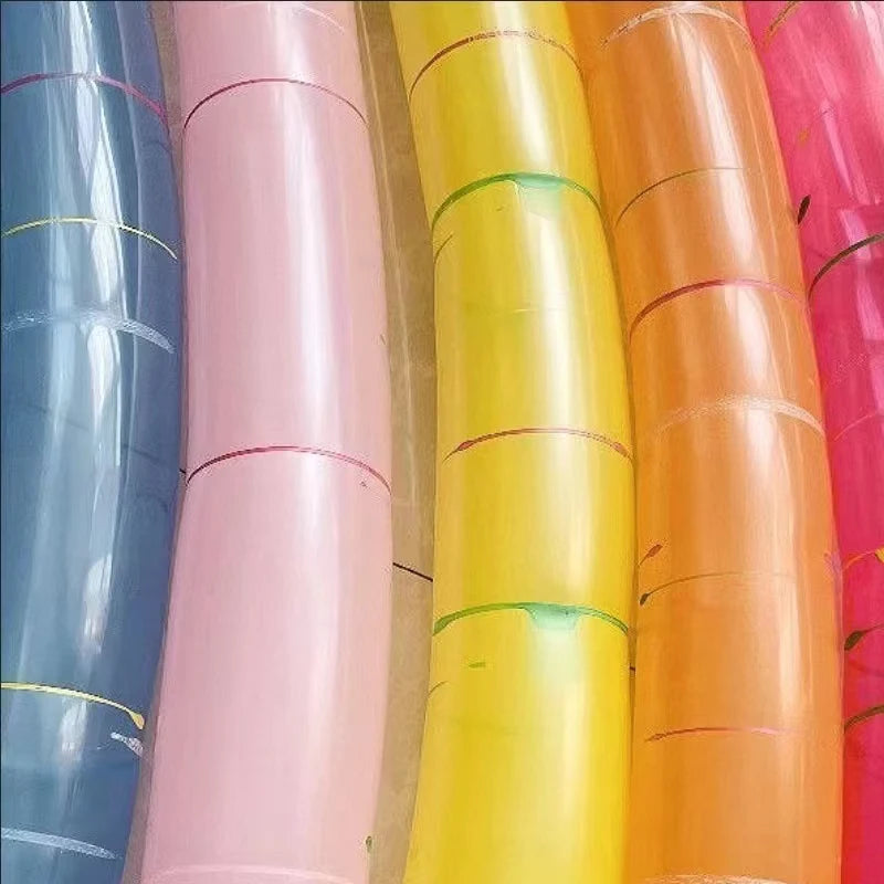 10/20pcs Mixed Color Long Latex Rocket Balloon Flying Squeaking Birthday Party Decoration Classic Toys