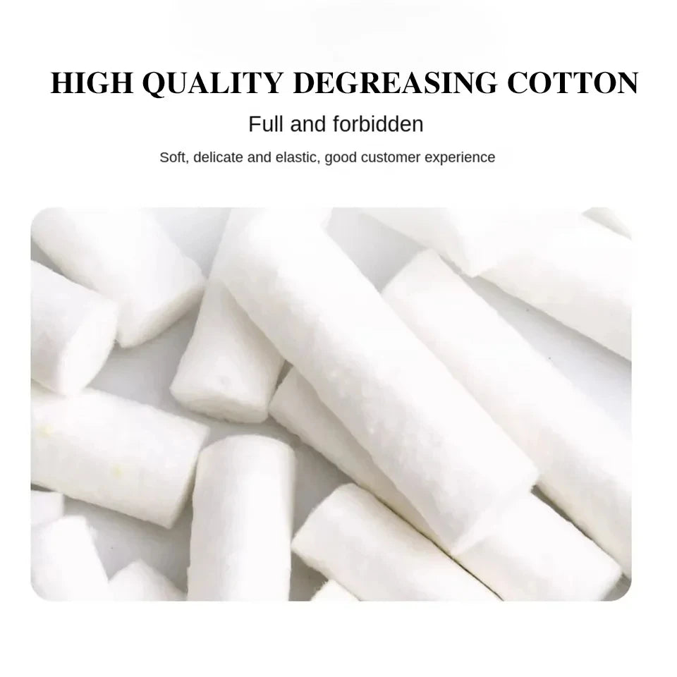 100PCS Disposable Lip Tattoo Skin Stretching Cotton Stick With Box Semi-Permanent Makeup Lip Embroidery Blush Recovery Tools