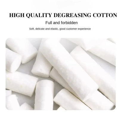 100PCS Disposable Lip Tattoo Skin Stretching Cotton Stick With Box Semi-Permanent Makeup Lip Embroidery Blush Recovery Tools