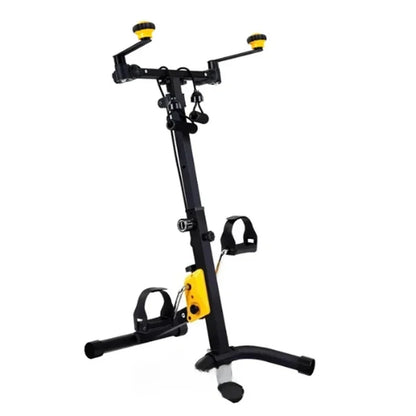 Indoor Mini Fitness Exercise Bike Treadmill Vertical Rehabilitation Bicycle Handrail Cycling Stepper Leg Pedal Trainer new