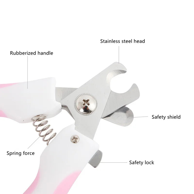Pets Nail Clipper Dog Cat Nail Clippers Pet Claw Care Grooming Pet Supplies Dog Grooming Когтерезка Для Котов