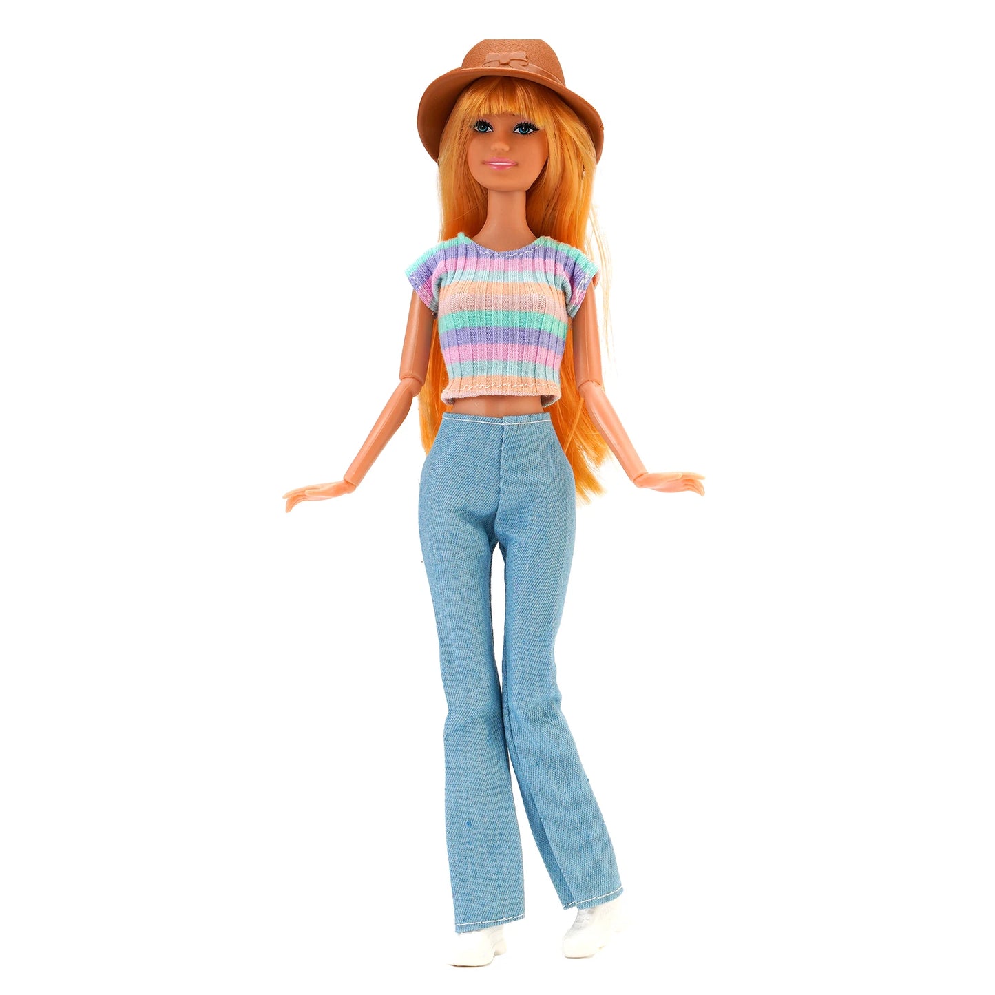 Fashion BJD Doll Clothes Top+pants(+Hats+shoes)Set Fit 30cm Doll&1/6 BJD Doll Clothing Accessories,Toys For Girls Gifts Festival