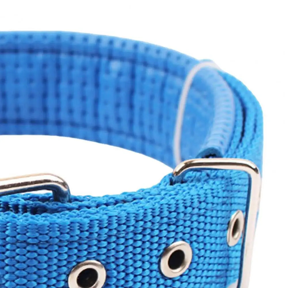 Dog Collars，Nylon，Adjustable Dog Neck Circle，Long-lasting Pet Neck Strap，with Traction Ring，Teddy Keji Pitbull，Pet Supplies