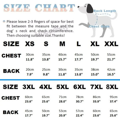 New XS-9XL Winter Puppy Clothes Warm Fleece Dog Sweater Dog Vest Cute Bear Pattern Pet Supplies Vest Pitbull New Year's Gift