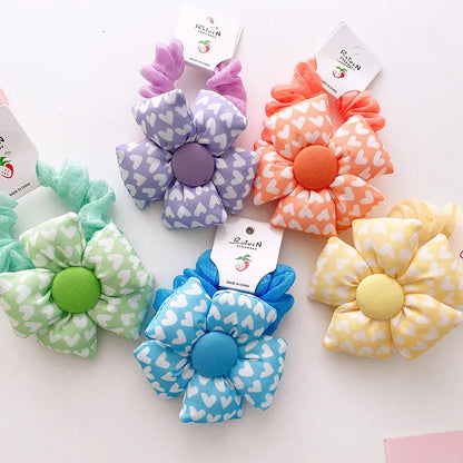 100 Piece/set Elastic Hair Bands Girls Baby Hair Accessories Child Hair Ring Head Rope Scrunchies Headwear Excluding Bottles