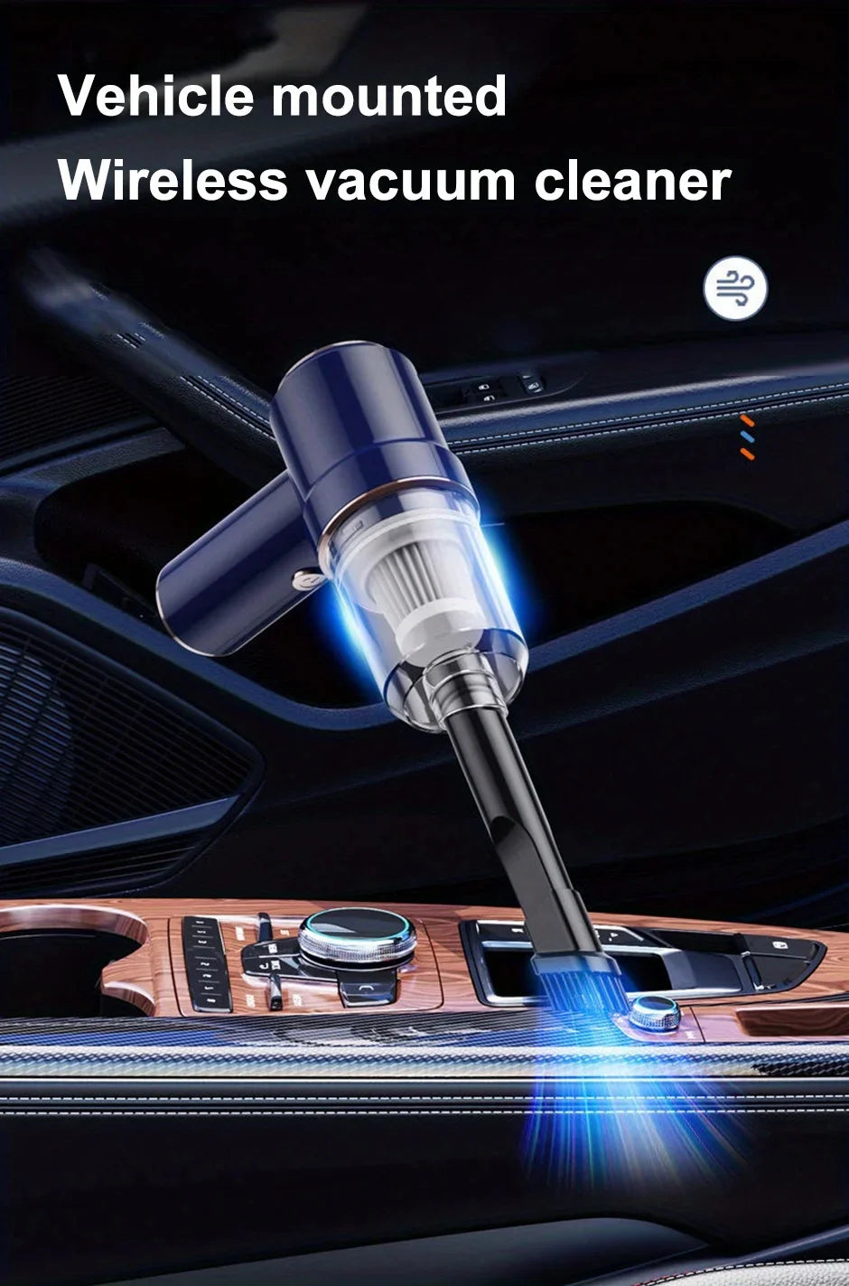 Car Wireless Vacuum Cleaner Strong Suction Portable Handheld Electric Vacuum Cleaner Wireless Home Cleaning Vacuum Cleaner
