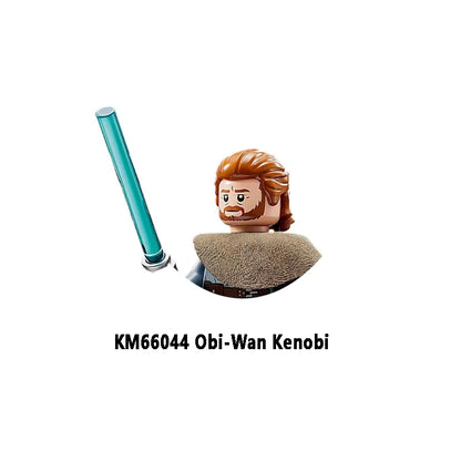 Jedi Temple Guard Building Blocks Count Dooku Mini Mace Windu Figurine Ahsoka Tano Bricks Qui-Gon jinn Figure Kids Toys G0108