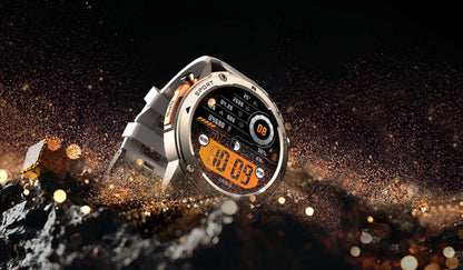 LIGE New GPS Tracker Smart Watch Men 466*466 AMOLED Screen Men Watches 50M Waterproof Outdoor Compass 500mAh Battery Smartwatch