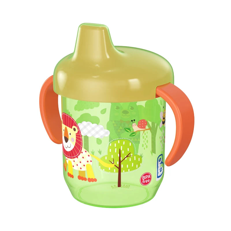 Baby Duckbill Drinking Cup Wide Mouth Cup Double Easy-grip Handle for Tiny Hands,for Toddlers Transition to Independent Drinking