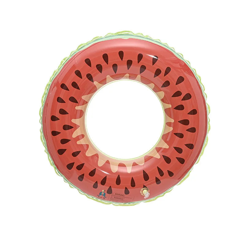 New internet celebrity Daisy Swim Circle Lucky Clover Transparent PVC Swim Circle