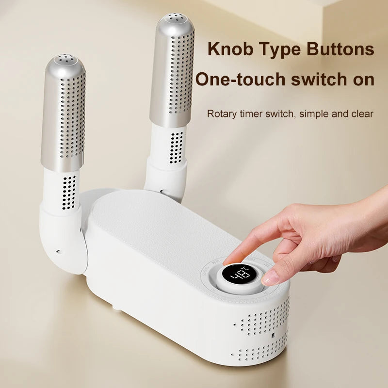 Smart Shoe Dryer Digital Display Shoe Drier Home Dryer for Shoes Shoe Warmer Essential for Plum Rain Season