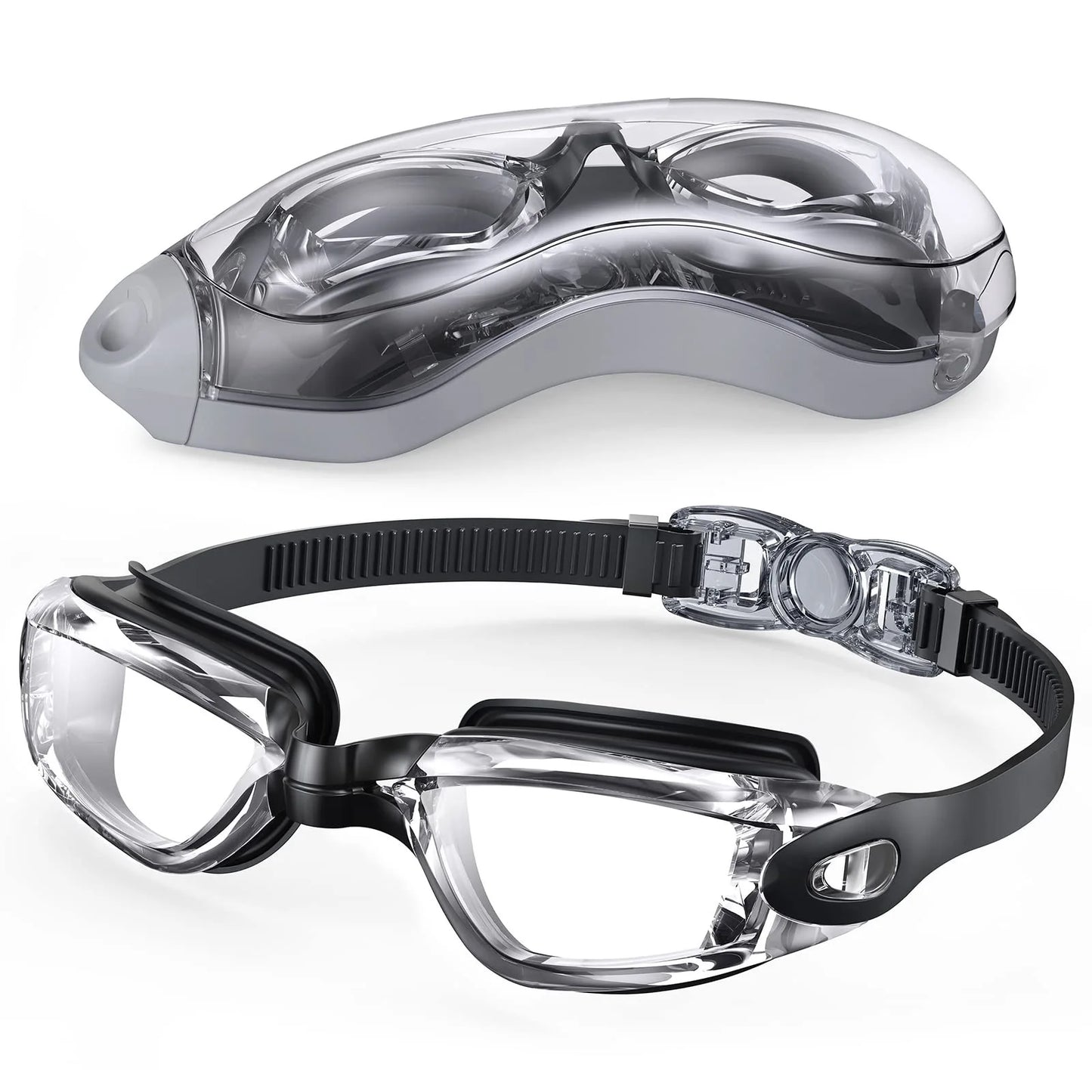Swimming Goggles Professional Waterproof Swim Eyewear Glasses Anti-fog 100% UV Protection No Leaking For Adult Men Women Youth