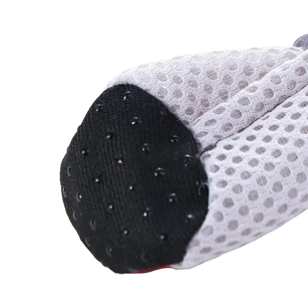 Safe Anti-slip with Reflective Stripe Hot Pavement Mesh for Poodle Yorkshire Pet Supplies Dog Shoes Pet Rain Boots Dog Boots