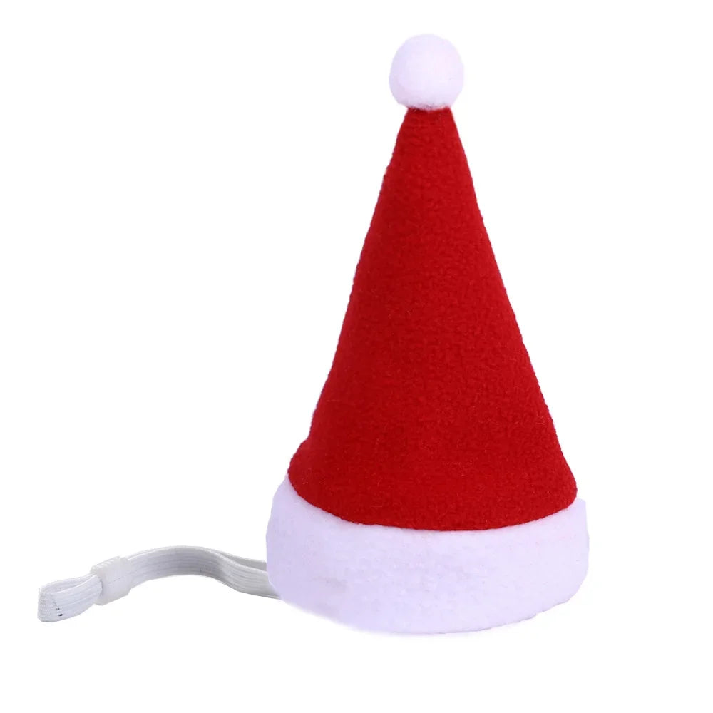 Pet Cat Dog Christmas Hat Cap Puppy Dog Accessories for Small Dogs Costume Dog Caps for Cats Costumes Pet Supplies 강아지 크리스마스