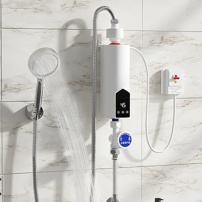 5500W 220V 110V Electric Instant Water Heater Tankless Kitchen Home Bathroom Shower Fast Hot Water LCD Digital Display 히터 순간온수기