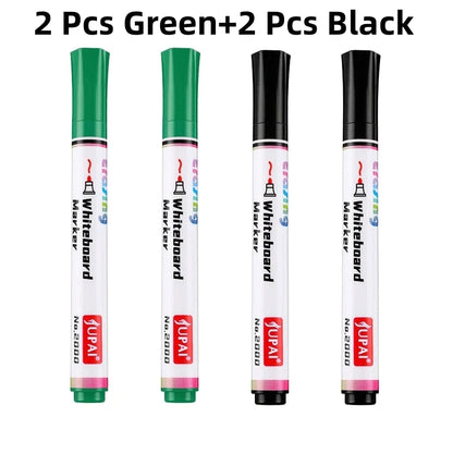 4Pcs/Set Erasable Magnetic Whiteboard Marker Pen Blackboard Marker Chalk Glass Ceramics Office School Art Marker Stationery