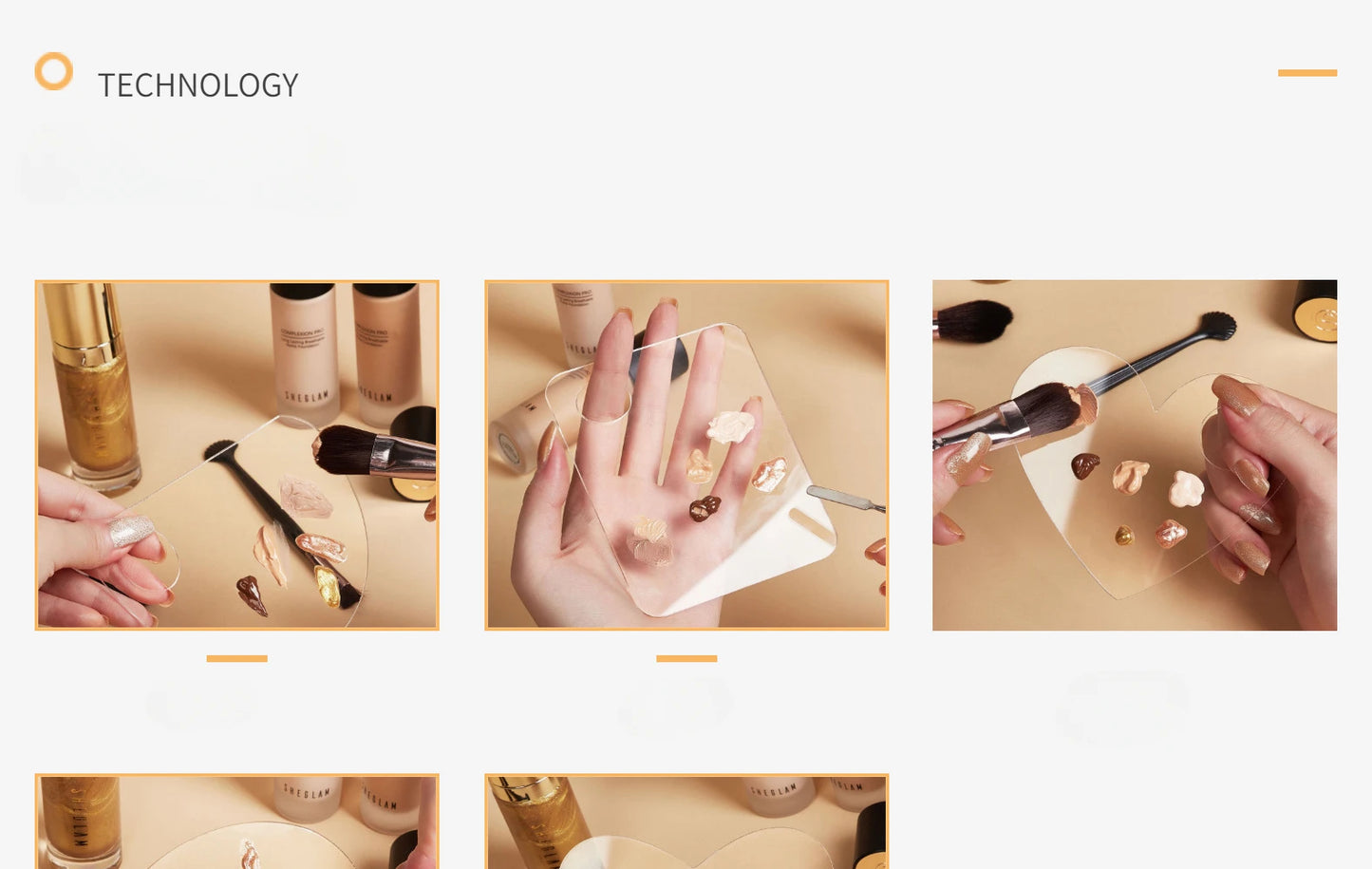 Acrylic Nail Artn Makeup Palette Eye Shadow Stick Gel Foundation Cream Eye Shadow Stick Nail Art Cosmetic Manicure Tools