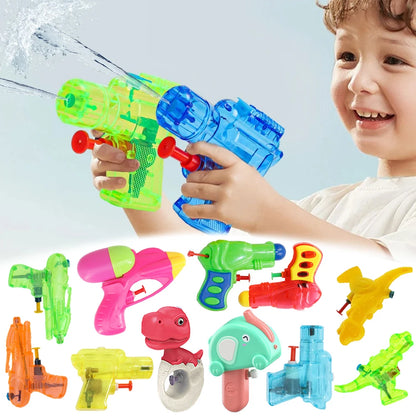 Children Mini Water Gun Toys Summer Outdoor Sports Party Activity Toys Plastic Multiple Styles Children Day Gifts for Kids TMZ