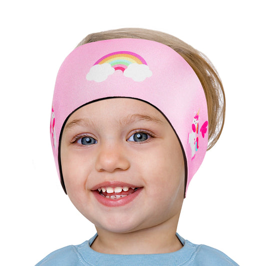 HeySplash Swimming Headband Swim Earplugs Kids Ear Plugs Ear Band Swimmer Ear Protection Elastic Neoprene Ear Guard
