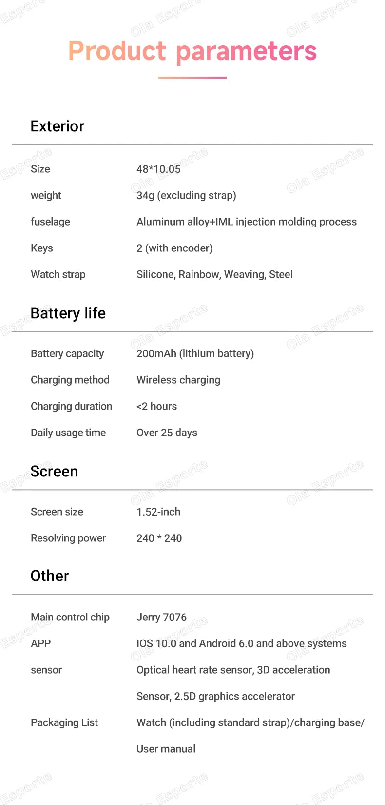 Smart Watch 2.09-inch AMOLED Screen Bluetooth Call Compass Tracker Men Sports Watches Health Monitor Women Smartwatch Waterproof