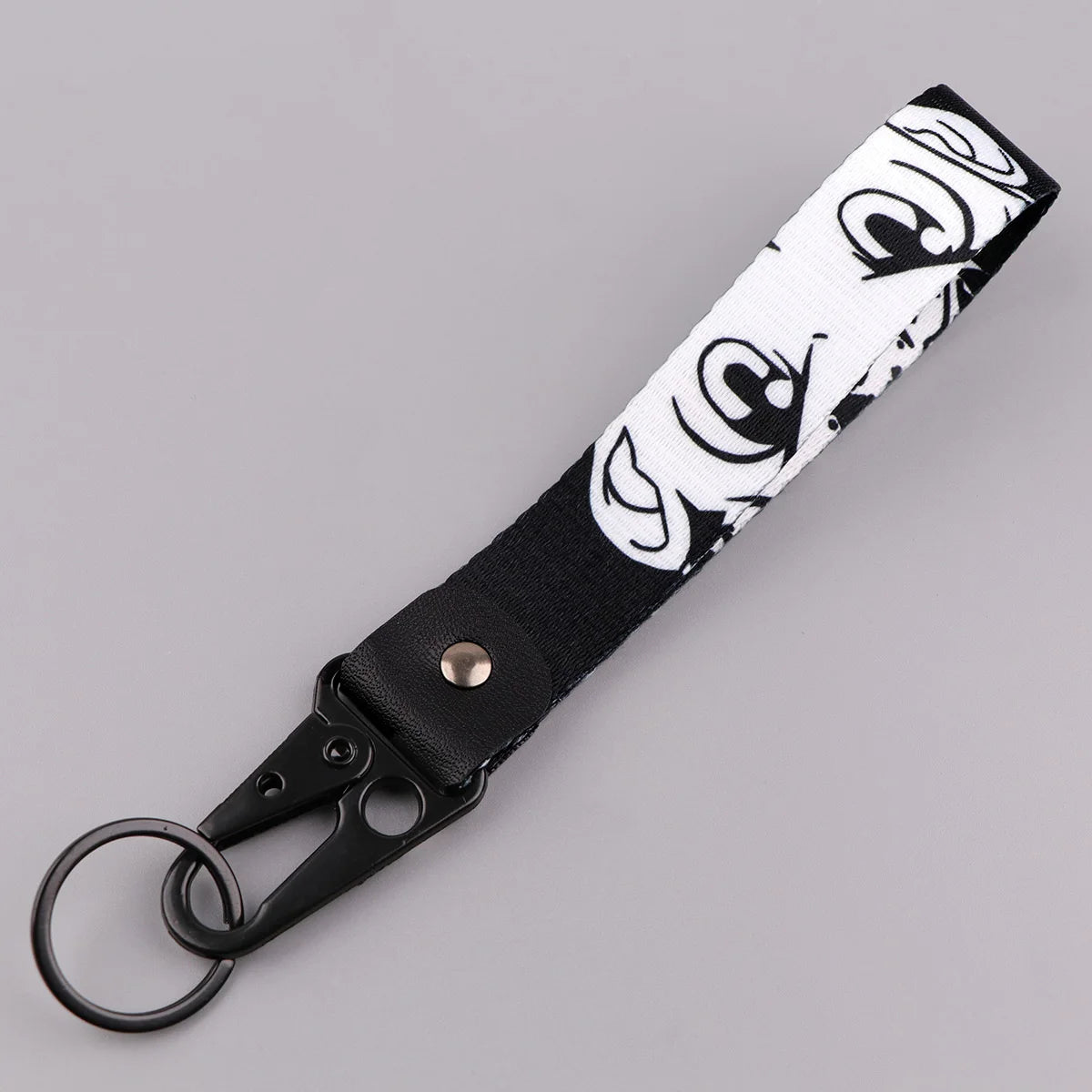 Anime Dragon Keychain For Car Motorcycle Cool Short Lanyard Wrist Strap Key Holder Cosplay Accessories Toys Gifts