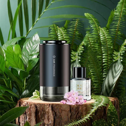 Essential Oil Diffuser Car Intelligent Spray Aromatherapy Aluminum Alloy Onboard Starting Fragrance Diffuser Car Air Fresheners