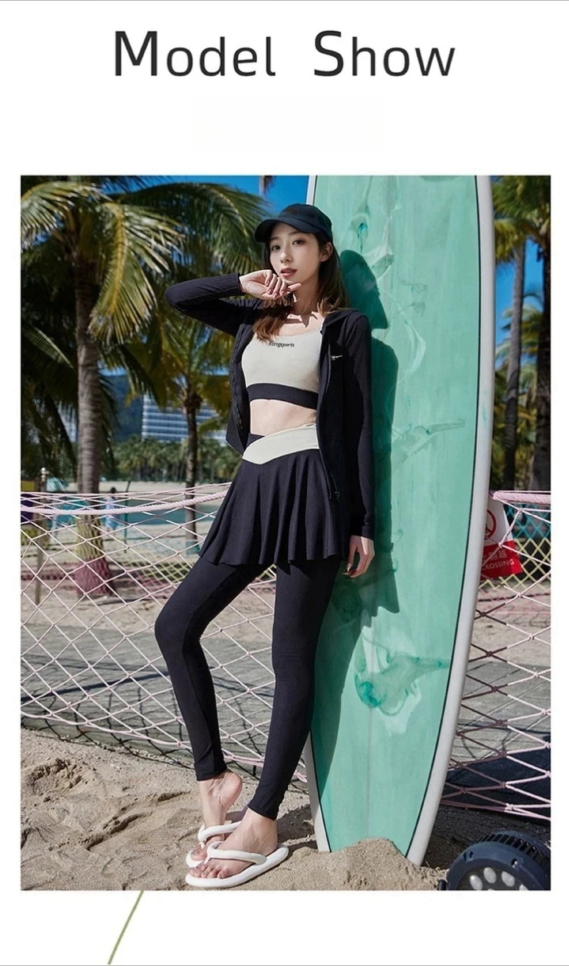 Women's Long Sleeve Long Pants Swimsuit Set 4pcs Tummy Control Slimming Athletic 2025 New Swimming Surf Dive Fall Swimsuit