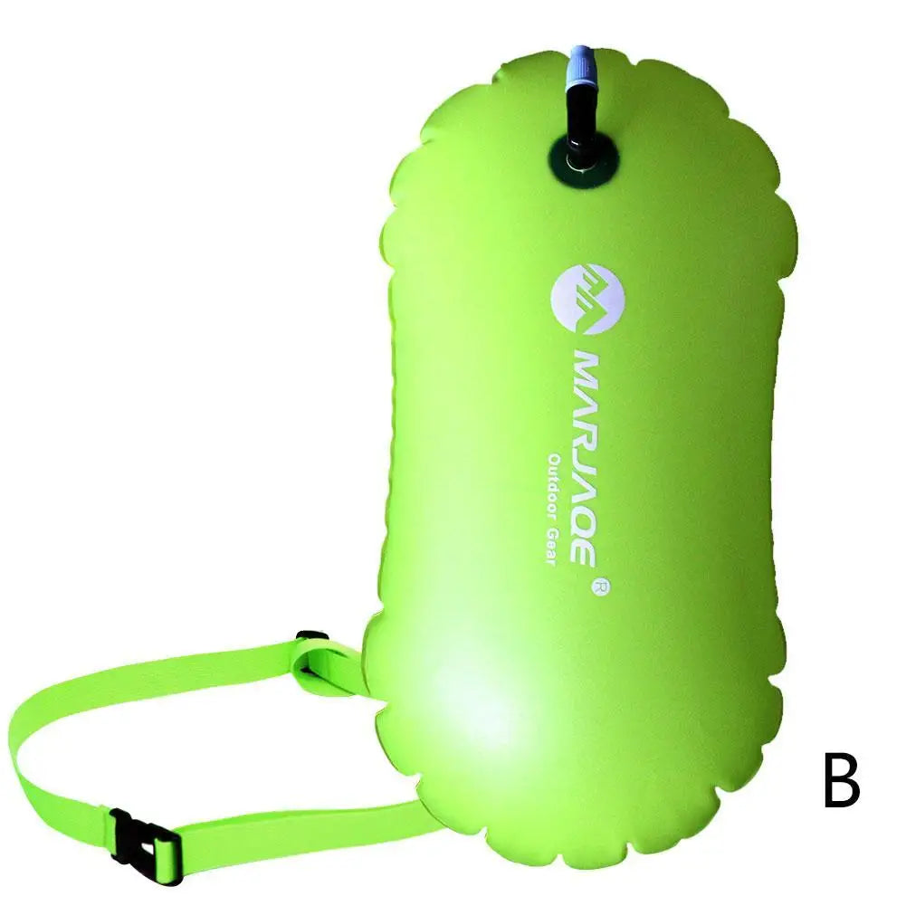 3 colors Swimming Float Bag Thickened Buoy Anti Drowning Drifting Ball Swimming Bunch Canoe Storage Drifting Bag