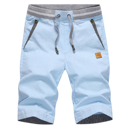 Newest Men Cotton Fashion Men Short Summer Casual Shorts Linen Mens Shorts Bermuda Beach Short Plus Size 4XL Joggers Male Hot
