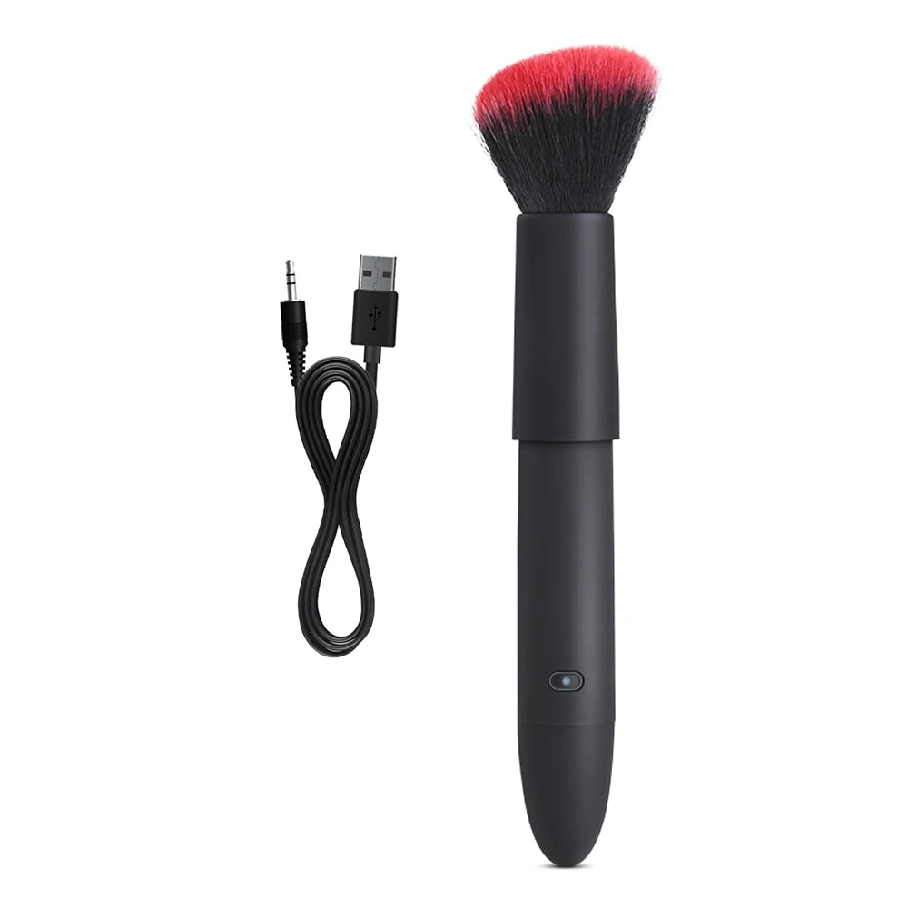 Makeup Brush Vibrator for Women Clit Vagina Stimulator AV Magic Dildo Wand Bullet Vibrator Female Masturbation Massager Sex Toys