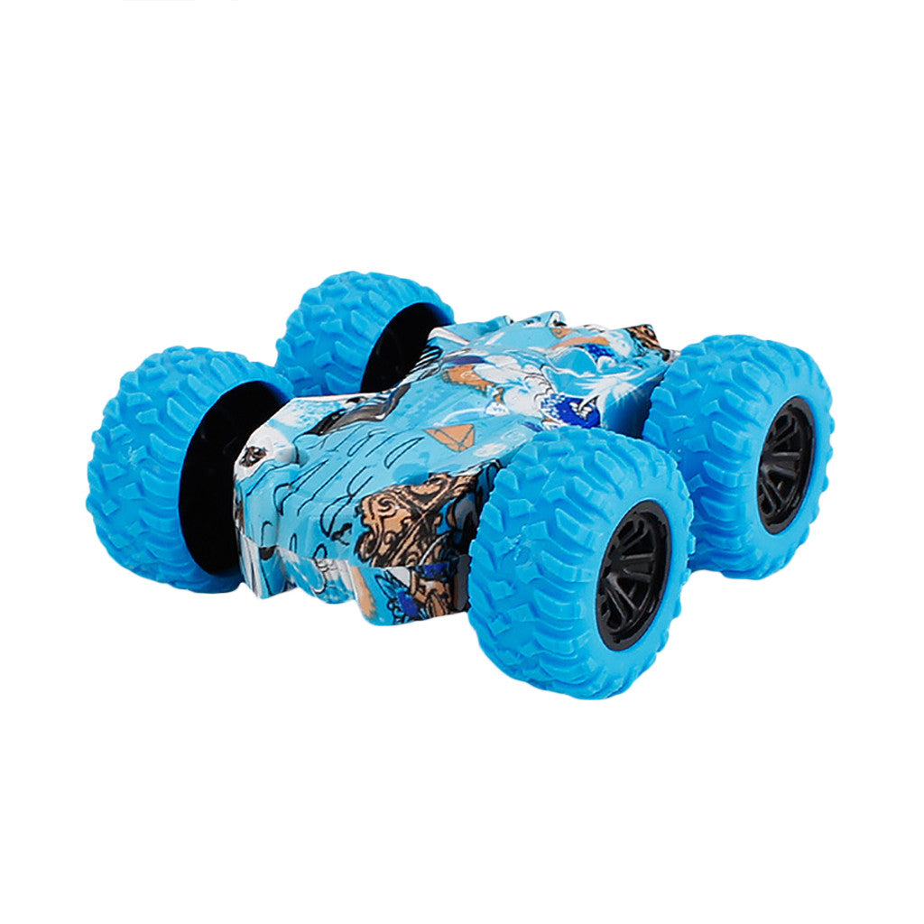 Double-sided Inertial Car 360-degree Rotating Cross-country Stunt Toy Car Model Toys Children Christmas Best Gift Juguetes