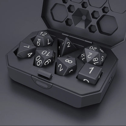7Pcs/set  Electronic Luminous LED DND Dice Set Multiple Sided Dice for Adults Board Game Party Entertainment Toys