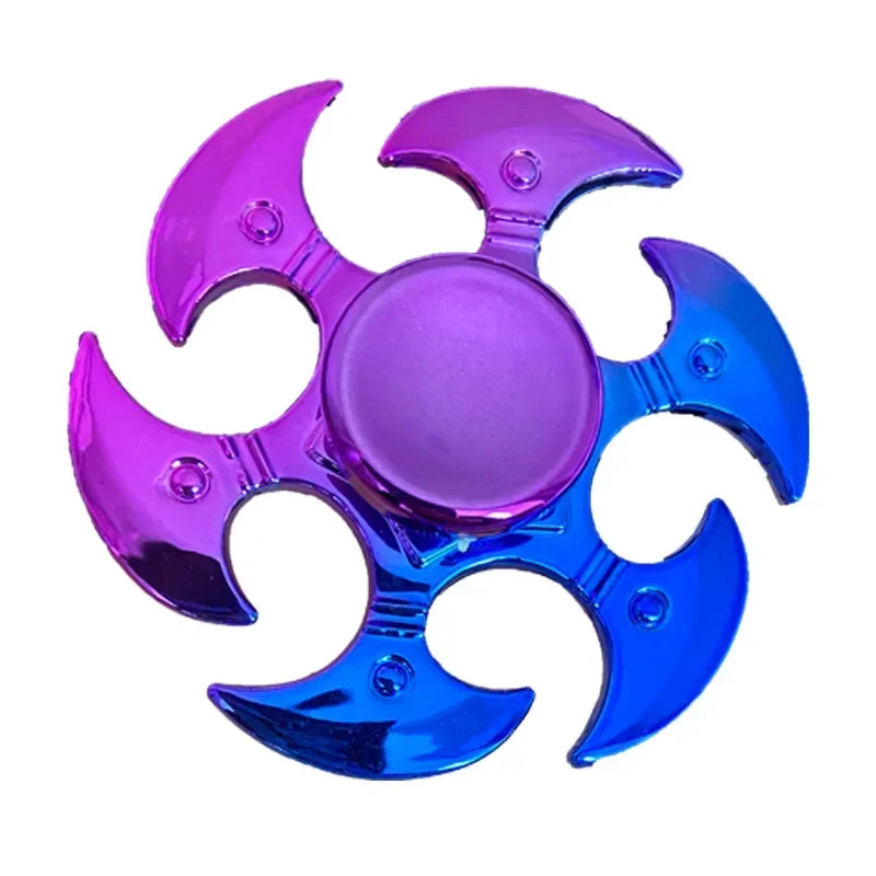 ABS Colorful Fidget Spinner Anti-Anxiety Toys Spinners Relieves Stress Fingertip Gyroscope for Reducing Adult Kids Decompression