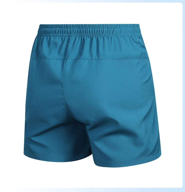 2025 New Summer Men's Beach Shorts Beach New Models Solid Color Fashion Leisure Comfortable Elastic Waist Double Pockets Cool