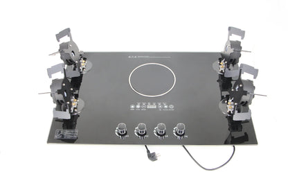 Built-In 5 Burner Gas and Electric Cooktop for Household Use Gas Hob Gas Stove for Industrial and Residential Use