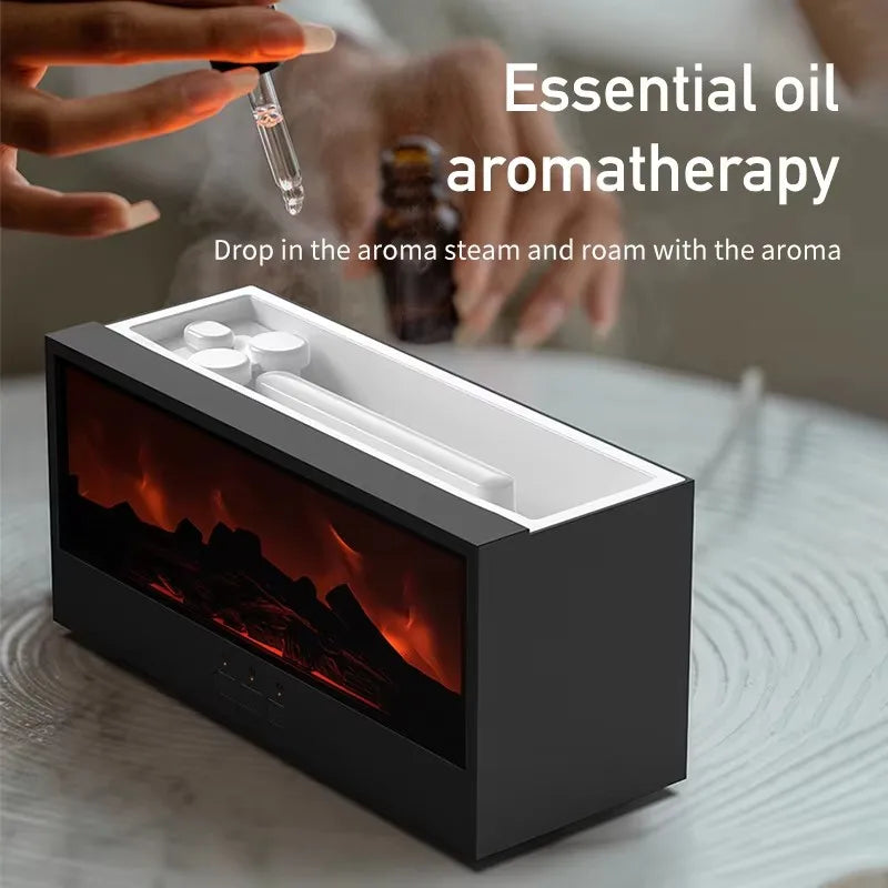 Air Humidifier USB Rechargeable Aroma Diffuser Ultrasonic Cool Mist Maker Fogger Lamp Difusor 2 Speed Adjustment Humidifier