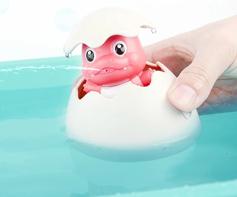Kids Bath Toys Baby Cute Duck Penguin Egg Water Spray Sprinkler Bathroom Sprinkling Toy Beach Shower Swimming Toddler Toys Gift