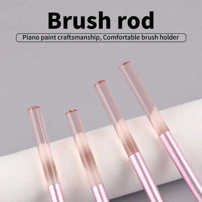 22pcs Makeup Brush Set Including 20pcs Professional Aluminum Tube Makeup Brushes, 2pcs Air Cushion Puffs For Daily Use
